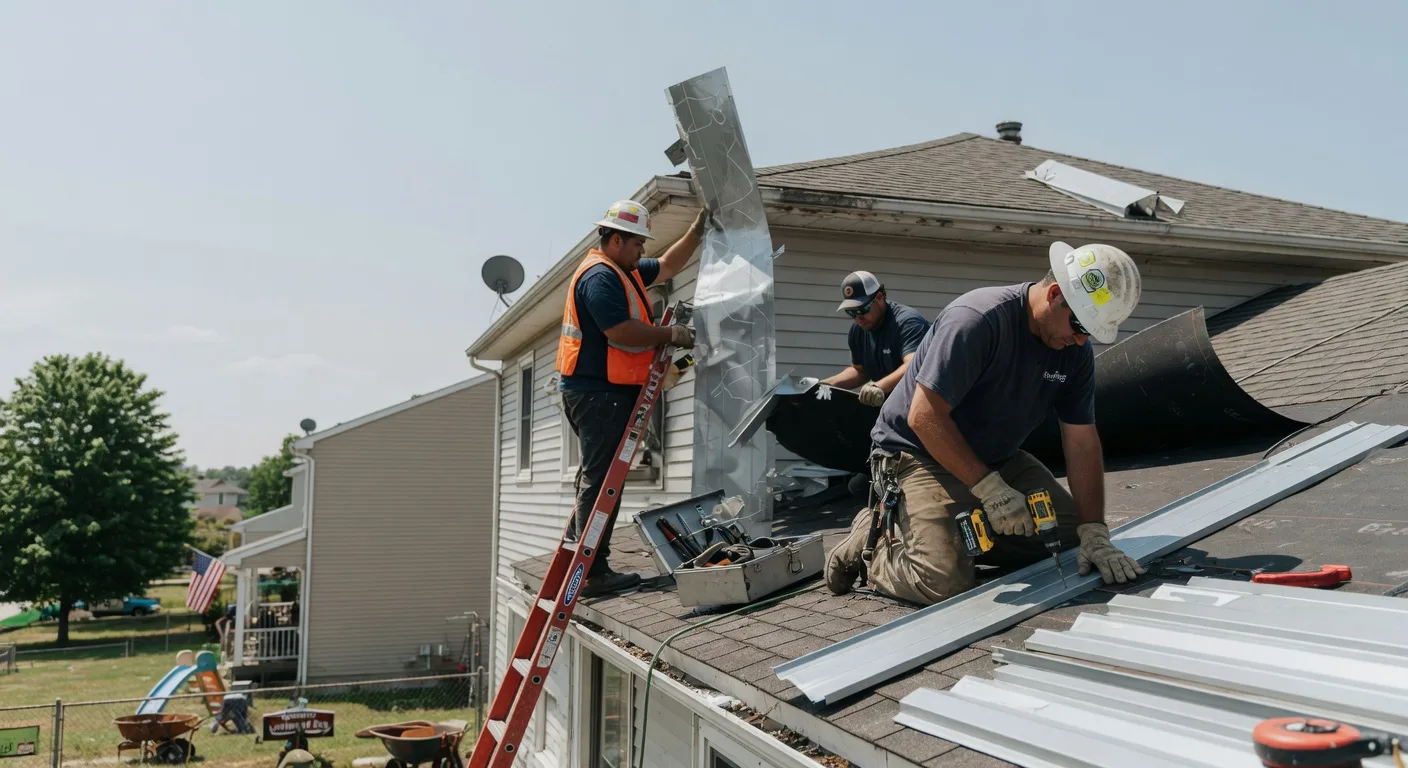Metal Roof Repair in Belle Plaine, IA